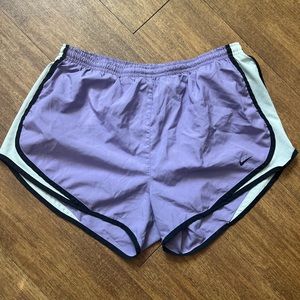 Purple Nike Gym Shorts